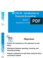 Week 9 PPT 9 - Statement of Cash Flows