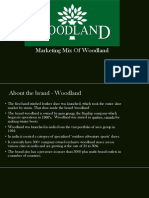 Marketing Mix of Woodland