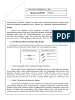 Job Sheet Resistor Seri dan Paralel