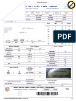 Mepco Online Billl PDF