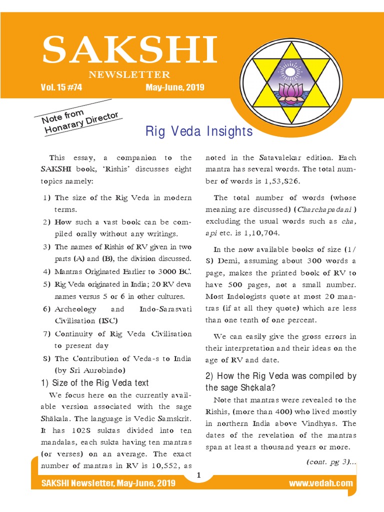 19 3 May Jun Vedas Rama