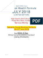 Face-Book Wealth Formula