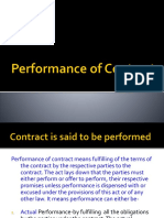 Module 1-performanceofcontract