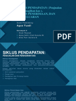 SIKLUS PENDAPATAN (Penjualan Dan Penagihan Kas)