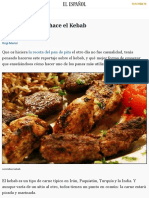 Recetas de Kebab