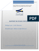 Rapport Su Stage de La Poste Tunisienne