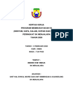 Kertas Kerja Membudayakan 5S