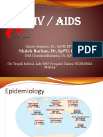 HIV AIDS Epidemiology Transmission Stages Diagnosis Prevention