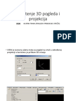 3d Pogledi I Projekcije