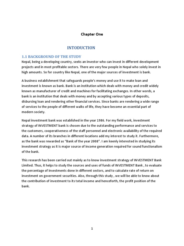 Nepal Investment Bank LTD PDF Banks Securities (Finance)