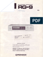 Pioneer RG9 Owners PDF