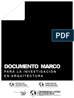 C DM Investigación en Arquitectura