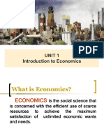 Unit 1.introduction To Economics PDF