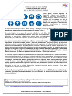 SEMANA 38 (16-09-19 al 21-09-19) - USO DE EQUIPO DE PROTECCION PERSONAL