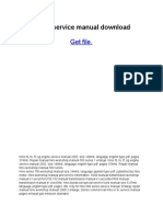 Hino Truck Service Manual Download PDF