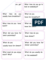 Speaking Cards 2 General Questions