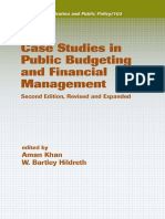 Case Studies in Public Budgeting and Financial Management