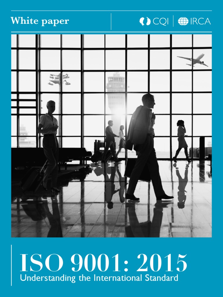 ISO 90012015 - Understanding The International Standard White Paper PDF ...