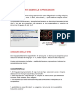 Tipos de Lenguaje de Programacion