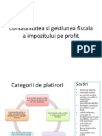 Contabilitatea Si Gestiunea Fiscala A Impozitului Pe Profit