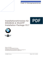 Installationshinweise winKFP EDIABAS V2.7