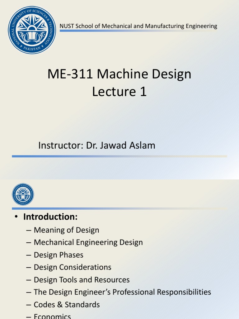 Introduction to Mechanical Design Principles | PDF | Strength Of ...