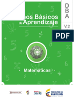 Derechos Básicos de Aprendizaje en Matemáticas V.2