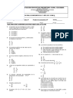 Prueba Octavo Dos