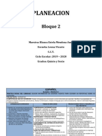 Planeacion Multigrado Tercer Ciclo Bloque 2