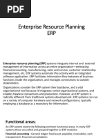 Enterprise Resource Planning ERP