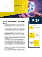 EY Budget Connect 2020 - Tax and Policy Alerts PDF