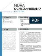 CV Alejandra de La Roche PDF
