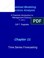 Spreadsheet Modeling & Decision Analysis: A Practical Introduction To Management Science