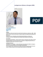 Centro de Investigaciones Ópticas y Energías (UPB) PDF