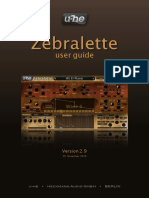 Zebralette User Guide