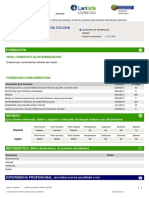 Https://ilanbide - lanbide.net/pdf/CV Resumido Empresa 1580667695637 PDF