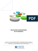 Ecuaciones Fundamentales de La Hidraulica PDF