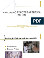 Avaliação Fisioterapêutica em UTI