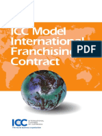Icc Model Franchising Contract-Icc Services PDF