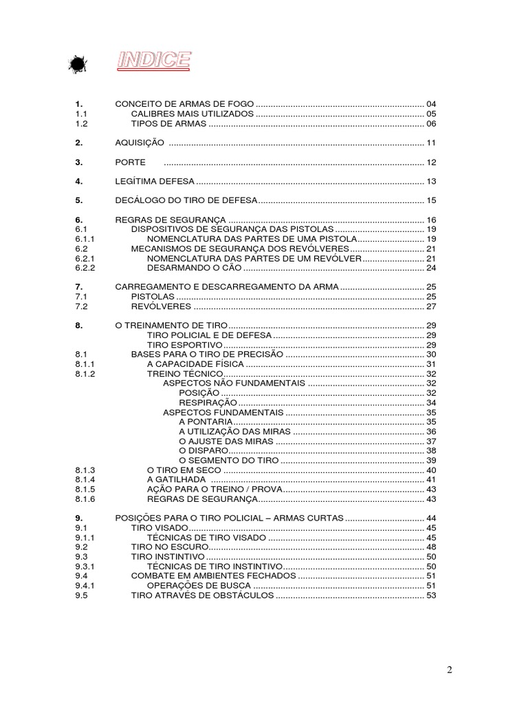 Manual TH, PDF, Munição