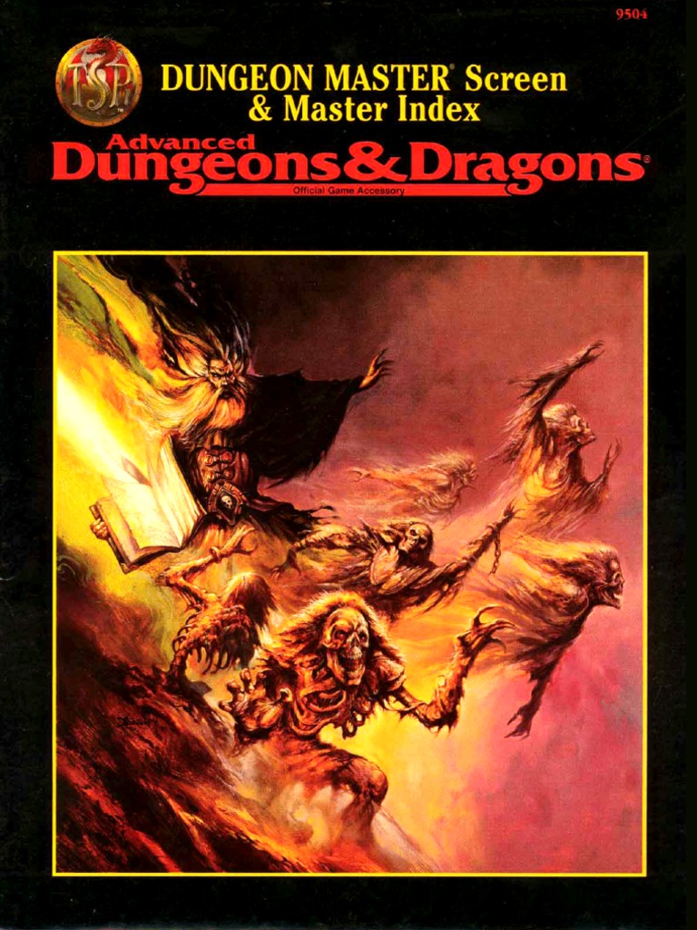 Dungeon Master Screen Revised | PDF | Dungeons & Dragons | Gary Gygax Games