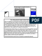 Automatic bearing defect identification with LabVIEW