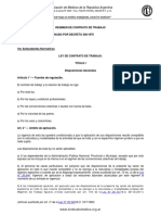 Legislación Amra Web Ley 20744 Contrato de Trabajo PDF