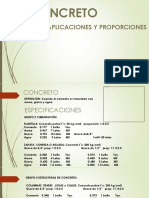 2.2 Cemento Proporcion