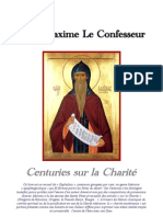 Centuries Sur La Charité - Saint Maxime Le Confesseur