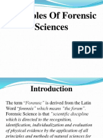 Principles of Forensic Science