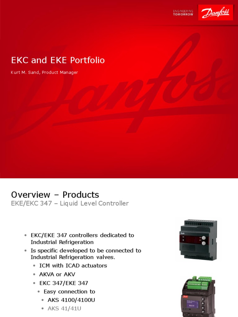 Danfoss EKE 400 Controller Overview | PDF | Programmable Logic ...