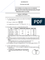 ICSE Class 10 Maths Sample Paper 5