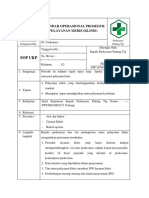 Sop Pelayanan Medis Klinis