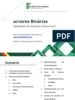 Árvores Binárias - Slides IFRS Osório - Gabriel Moraes 
